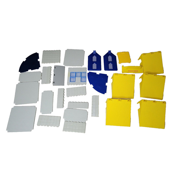 Vtg Rokenbok Parts Components Building Block Panels Toys RC Factory Deck Playset - Picture 1 of 16